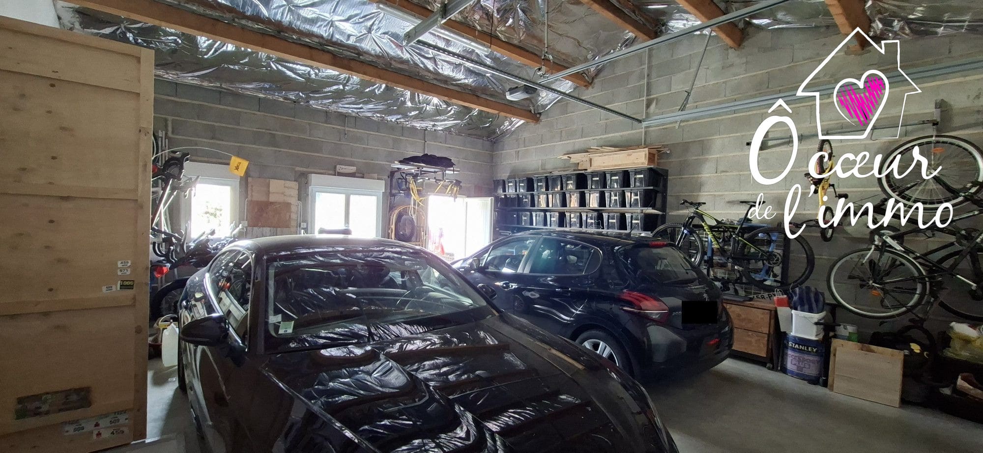 Maison 4 chambres + double garage