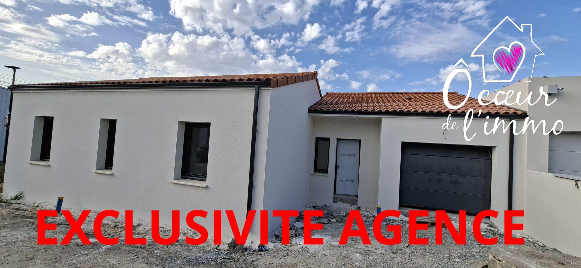 Très beau Plain pied de 2026 : 3 chambres : 100 m2 habitable + Garage.