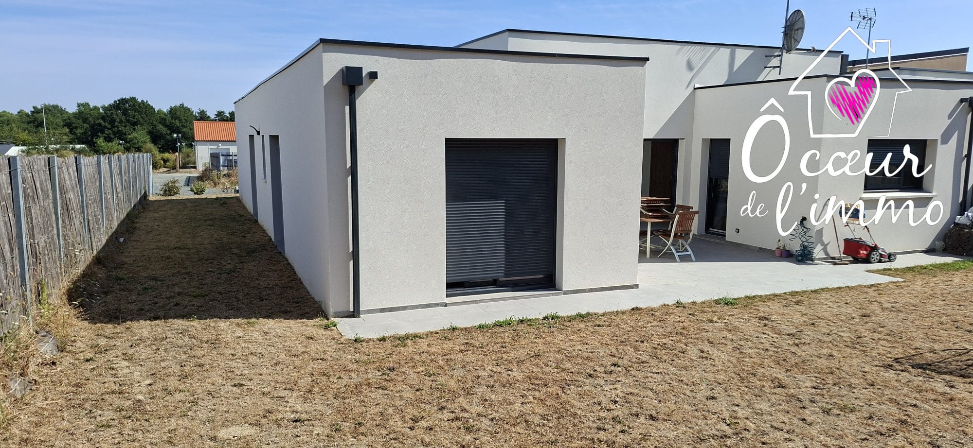 Plain pied moderne 4 chambres avec garage