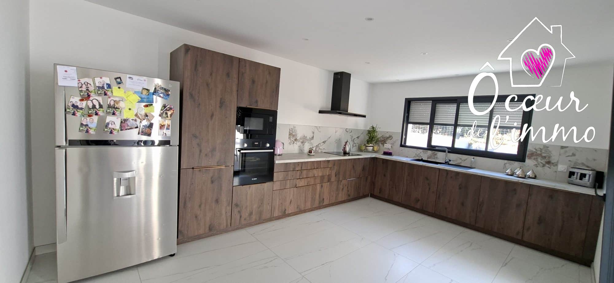 Plain pied moderne 4 chambres avec garage