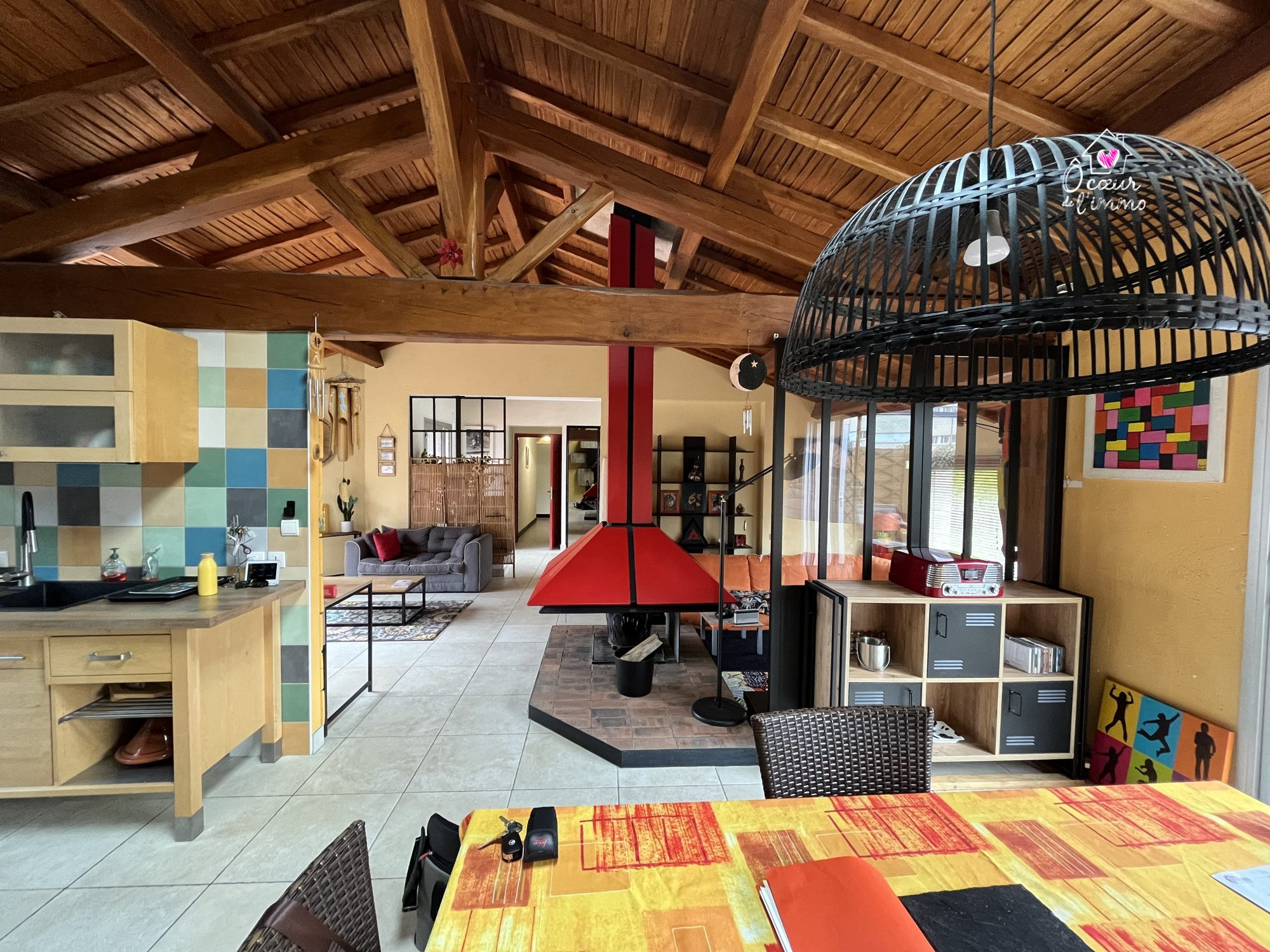 Maison contemporaine, bureau, studio
